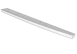 90375 Tone bar rail